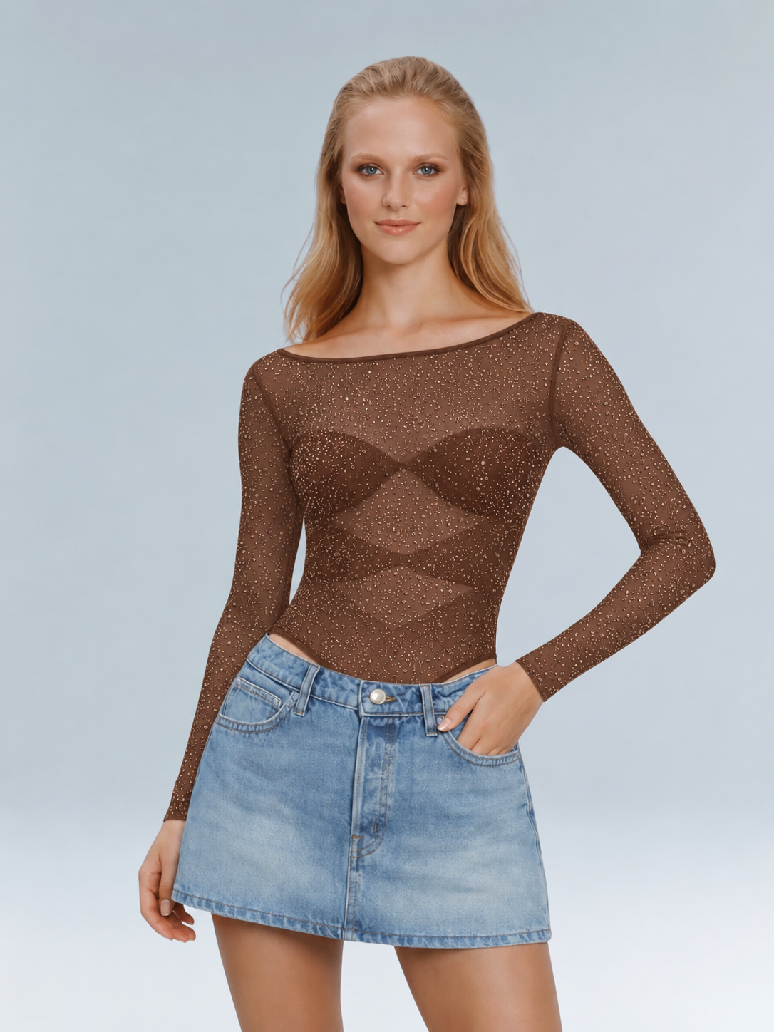 Le Body en Maille Stardust
